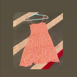 Wild Fable Size XS Pink with Flowet Print sun dress